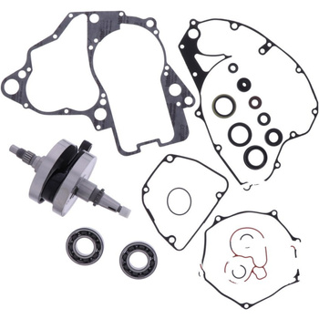 WISECO WAŁ KORBOWY SUZUKI RMZ 250 `07-09 (Z ŁOŻYSKAMI I USZCZELNIACZAMI NA WAŁ ORAZ KOMPLETEM USZCZELEK NA DÓŁ SILNIKA) (HR4081)